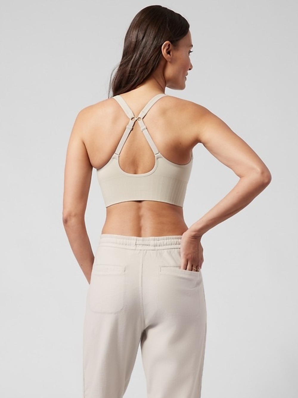 NWT Athleta Embrace bra D-DD Abalone color size small - Picture 3 of 8